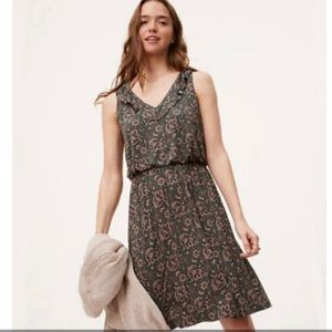 Loft paisley print Casual dress